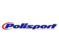 POLISPORT 8666500005 OEM Replica Front Number Plate Made of Durable and Resistant Glossy Plastic Compatible with Husqvarna Motorcycles in Nardo Grey