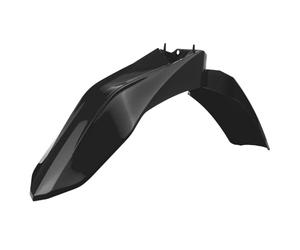 POLISPORT 8684700006 - OEM Replica Front Mud Guards Made of High Gloss Durable and Strong Plastic Compatible with GAS GAS Motorcycles in Black