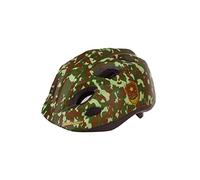 POLISPORT 8740900016 Junior Bike Helmet S 52-56 cm Army LED Light Protective Cycling Helmet