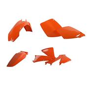 POLISPORT 90856 - Polisport Enduro Plastic Replica Kit for Those Looking for OEM Quality for KTM Motorcycles in Orange