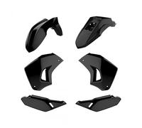 POLISPORT 90858 - Polisport Enduro Plastic Replica Kit for those looking for OEM Quality for Kawasaki Motorcycles in Black