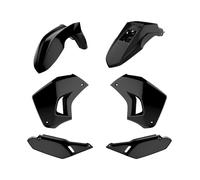 POLISPORT 90858 - Polisport Enduro Plastic Replica Kit for those looking for OEM Quality for Kawasaki Motorcycles in Black