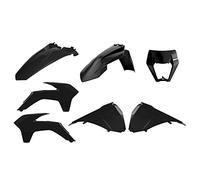 POLISPORT 90880 - Polisport Enduro Restyling Replica Kit for those seeking OEM quality for KTM motorcycles in black color