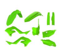 POLISPORT 90936 - Polisport MX Restyling Replica Kit for Those Looking for OEM Quality for Kawasaki Motorcycles in Lime Green