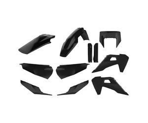 POLISPORT 91125 - Polisport Enduro Plastic Replica Kit for those looking for OEM quality for Husqvarna motorcycles in black