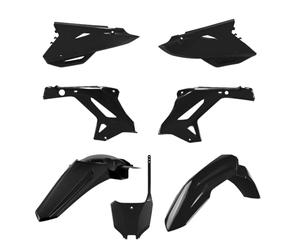 POLISPORT 91311 - Polisport MX Restyling Replica Kit for those looking for OEM Quality for Honda Motorcycles in Black