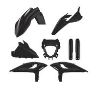 Polisport Off Road Full Beta Rr X-pro 2t/4t 25- Plastics Kit Silver