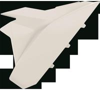 POLISPORT Airbox Covers (White) To Fit BETA RR 2 & 4 Stroke 20-21