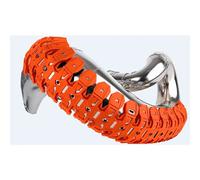 Armadillo universal 2 stroke exhaust guard Orange header pipe protector Moto X