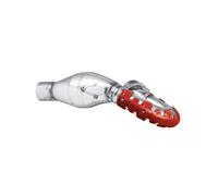 Polisport Armadillo Short Exhaust Header Pipe Guard Red