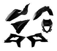 Polisport Restyle Plastics Kit For Beta RR 125-480 2018-19 Black