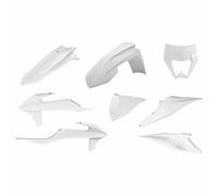 POLISPORT Body Kit (White 2020) To Fit KTM Kit including Fork Guards 20-21