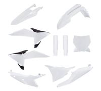 Polisport Box Kit Inc Fork Guards Ktm Sx/Sx-F 25-26 Orange (OEM 25-26) White