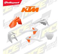 POLISPORT BOX KIT KTM SX65 16-23 INC SIDE PANELS AND AIRBOX (OEM19)