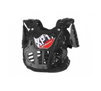 POLISPORT Chest Protector XP1 Mini Black/Silver Junior Size, black