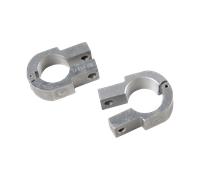 Polisport Clamp for Protaper Hand Guard Silver Silver