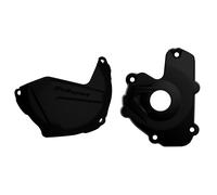 Polisport Clutch And Ignition Protectors For Kawasaki KXF250 2013-2016 Black