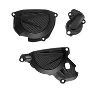 Polisport Clutch Ignition Cover Protectors For Beta RR 350 480 2020-2025 Black