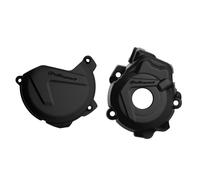 Polisport Clutch & Ignition Cover Protectors For KTM SXF 250 350 2013-2015