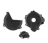 Polisport Sherco Se250/300 14-20 Clutch&ignition Cover Protector Black