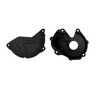 Polisport Clutch & Ignition Protectors For Kawasaki KXF450 2016 2017 2018 Black