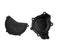 Polisport Clutch & Ignition Protectors For KTM SX125 SX150 2016 2017 2018 Black