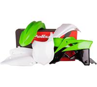 Polisport Complete MX Body Kit Black/Green/White For Kawasaki KX 250 F 2013-2016