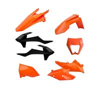 Polisport Enduro Plastics Kit With Headlight Mask KTM EXC EXC-F 2017-2019 OEM