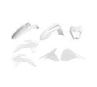 POLISPORT 90879 Polisport Enduro Restyling Replica Kit for Those Looking for OEM Quality for KTM Motorcycles in White