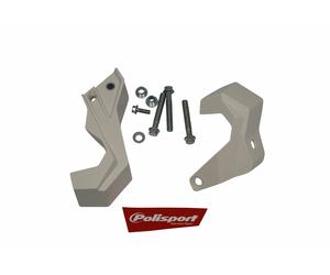 POLISPORT Fork covers (White) YAMAHA YZ/YZF