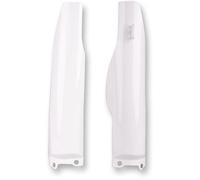 POLISPORT Fork Guard (White) To Fit KAWASAKI KXF 250 04-05