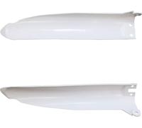 POLISPORT Fork Guard (White) To Fit KAWASAKI KX 125 94-03