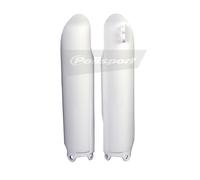 Polisport Forks Guards For Yamaha YZ125 YZ250 2008-2014 YZF 2008-2009 White