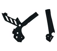 POLISPORT Frame Cover Black KTM SX-F/EXC-F, black