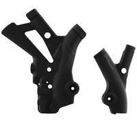 Polisport Frame Protectors For Beta 250 300 RR 350-520 RR 2013-2019 Black