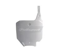 Polisport Front Number Board For Honda CR80 CR85 1996-2006 White