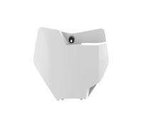 Polisport Front Number Board For KTM SX85 2018-2023 White
