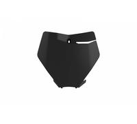 POLISPORT Front Number Plate Black, black