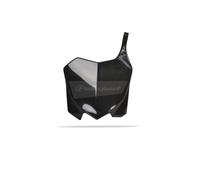 POLISPORT Front Number Plate Black Honda CRF250R/CRF450R, black