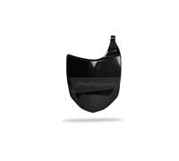 POLISPORT Front Number Plate Black Kawasaki KX250F/KX450F, black