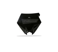 POLISPORT Front Number Plate Black KTM, black