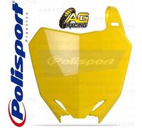POLISPORT Front Plate (Yellow) To Fit SUZUKI RMZ450 08-17