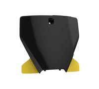 Polisport Front Number Plate Husqvarna TC/FC/TX/FX 19-22 Black