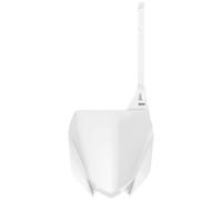 POLISPORT Front Number Plate Restyle White Yamaha YZ125/250, white