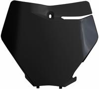 POLISPORT Front Plate (Black) To Fit KTM SX/SXF Models 19-21