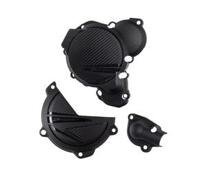 Polisport Full Engine Protector Kit For KTM SX250 2023 2024 Black