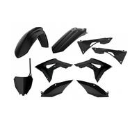 Polisport Full Plastics Kit For Honda CRF250R 2018-2021 CRF450R 2017-2020 Black