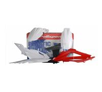 Polisport Full Plastics Kit For Husqvarna TC TE 250-510 2009 2010 White Red