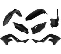 Polisport Full Plastics Kit For Kawasaki KX125 2003-2008 Black