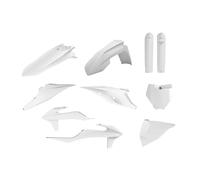 Polisport Full Plastics Kit For KTM SX 125/150/250 SXF 250/350/450 White